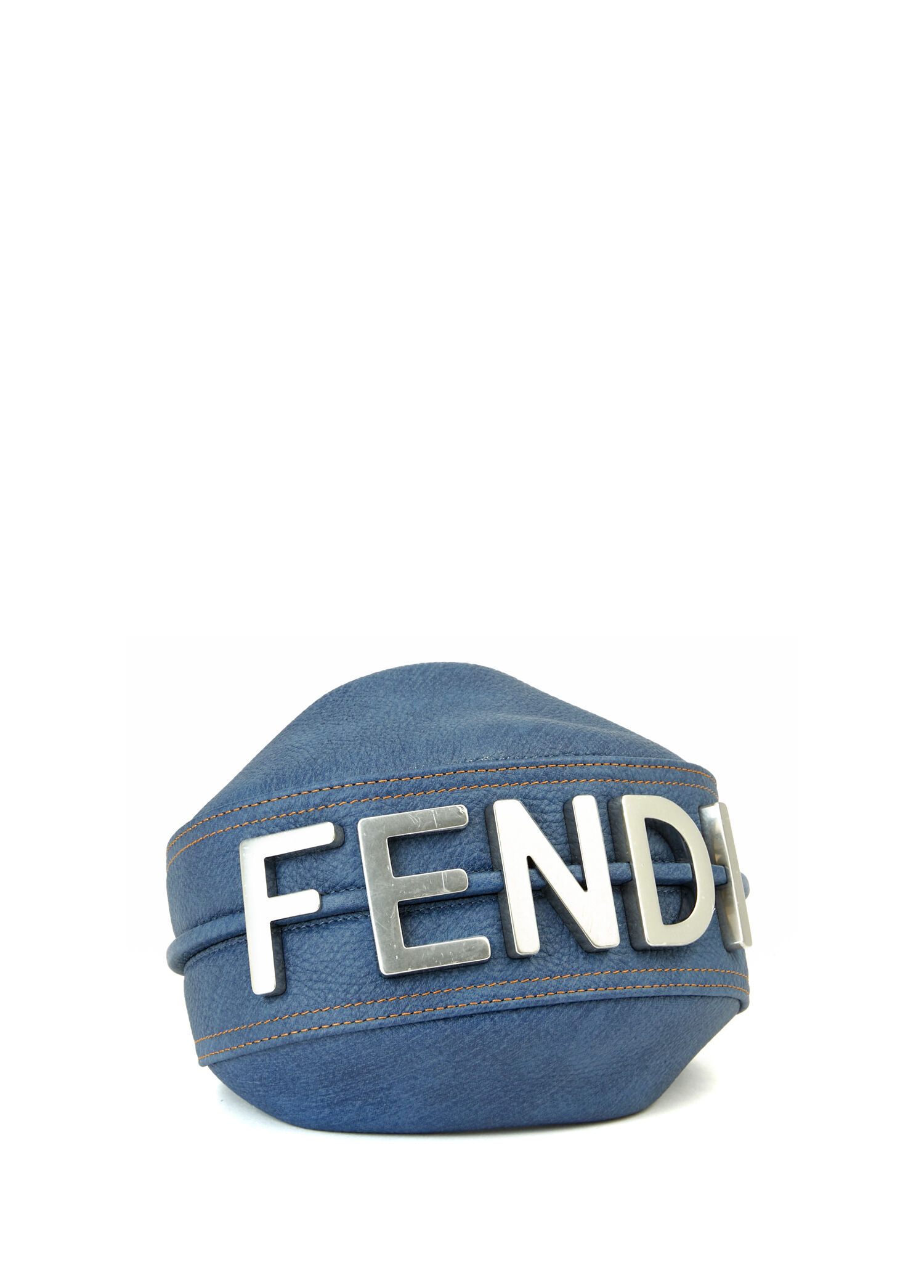 Fendigraphy Mini Mavi Kadın Deri Çanta